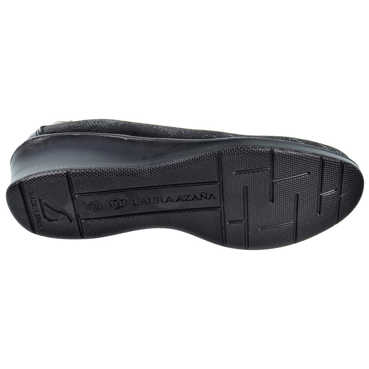 Laura Azaña 21820 Zapato Confort Piel Fantasía con Cuña Acolchado Laura Azaña 21820 Zapato Confort Piel Fantasía con Cuña Acolchado