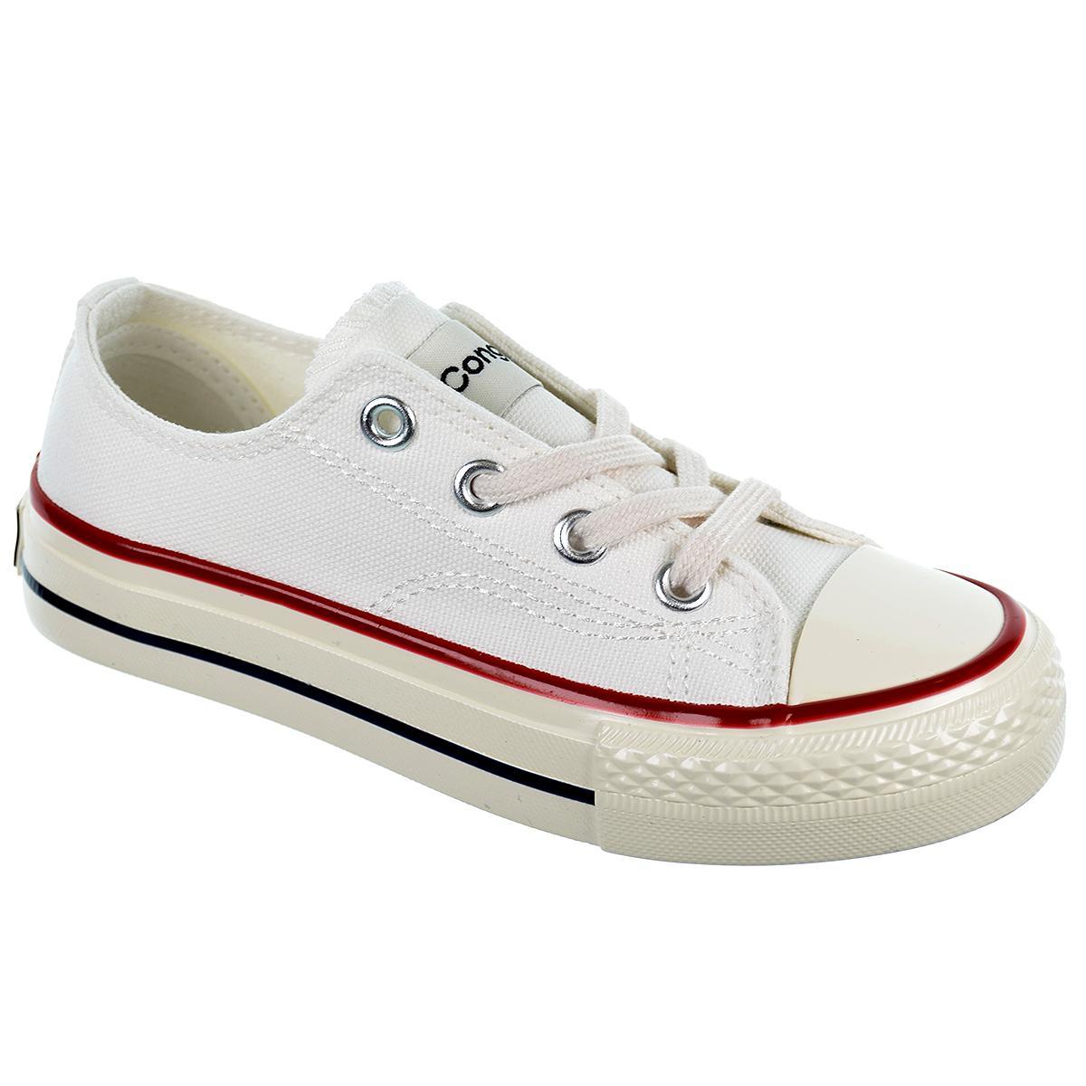 Conguitos 311001 Zapatilla Lona con Cordones Unisex Niño niña antideslizante Conguitos 311001 Zapatilla Lona con Cordones Unisex Niño niña antideslizante