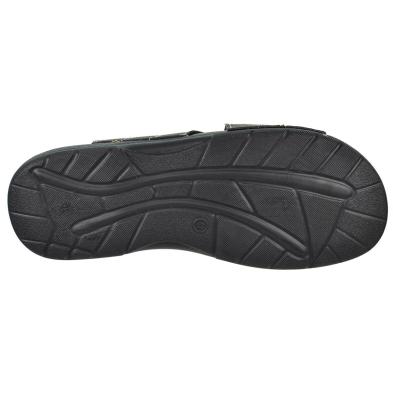 Arizona 634 Sandalia Zueco Acolchada Tiras Cruzadas Hombre en sintético y plantilla en piel acolchada. Piso de caucho.