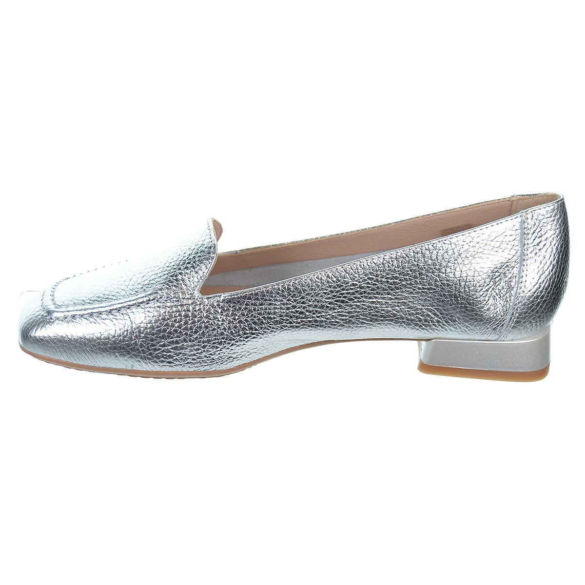 Desiree Dati4 Zapato Mocasín Piel grabada. Plantilla en piel y suela antideslizante ligera y flexible con tacón ancho de 2cm.