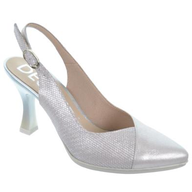 Desiree Sami2 Zapato Piel Destalonado Tacón Alto Mujer Antideslizante bodas y ceremonias