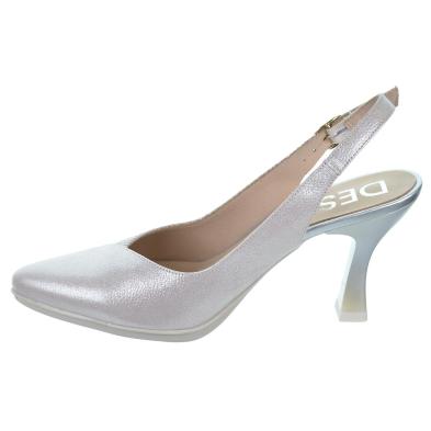 Desiree Sami2 Zapato Piel Destalonado Tacón Alto Mujer Antideslizante bodas y ceremonias