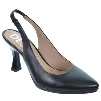 Desiree Sami1 Zapato Salón Piel Destalonado Mujer Tacón 7 cm antideslizante Desiree Sami1 Zapato Salón Piel Destalonado Mujer Tacón 7 cm antideslizante