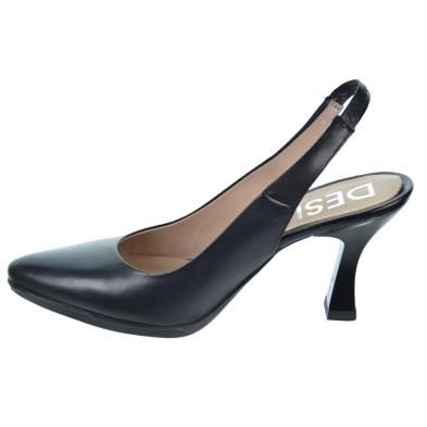 Desiree Sami1 Zapato Salón Piel Destalonado Mujer Tacón 7 cm antideslizante Desiree Sami1 Zapato Salón Piel Destalonado Mujer Tacón 7 cm antideslizante