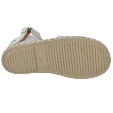 Conguitos 215026 Alpargata Textil Acolchada Antideslizante con Hebilla Niña