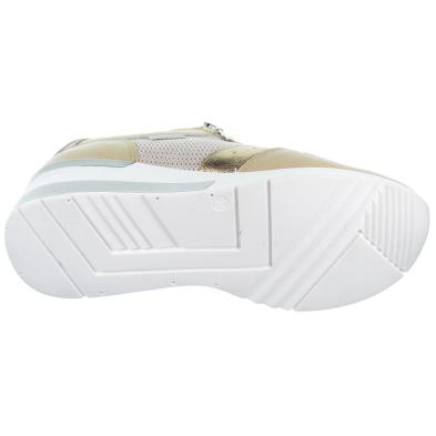 Baerchi 39010 Zapato Piel Ancho Especial Confort Mujer pies delicados cordones y cremallera