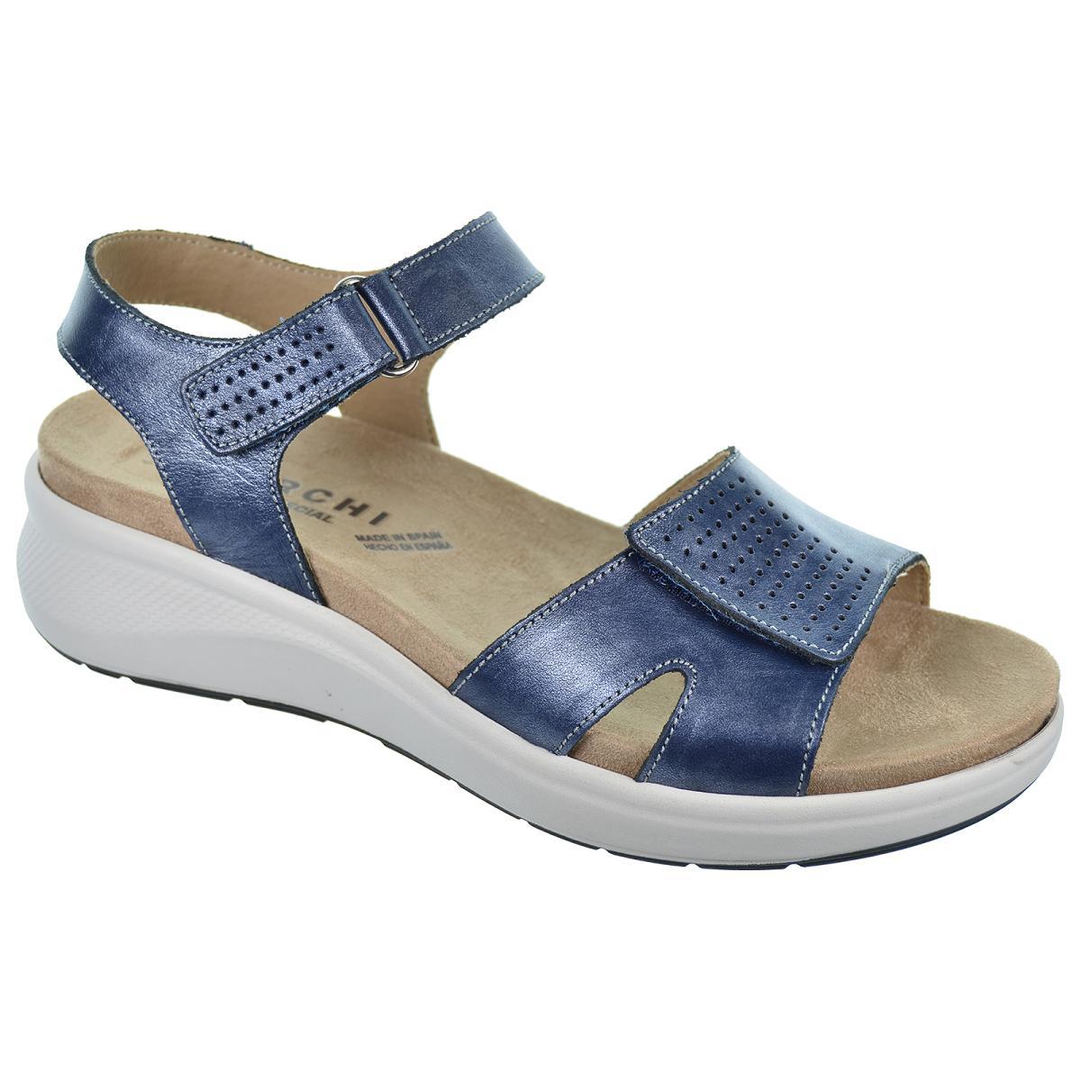 Baerchi 61652 Sandalia Mujer Piel Ancho Especial Velcro Baerchi 61652 Sandalia Mujer Piel Ancho Especial Velcro