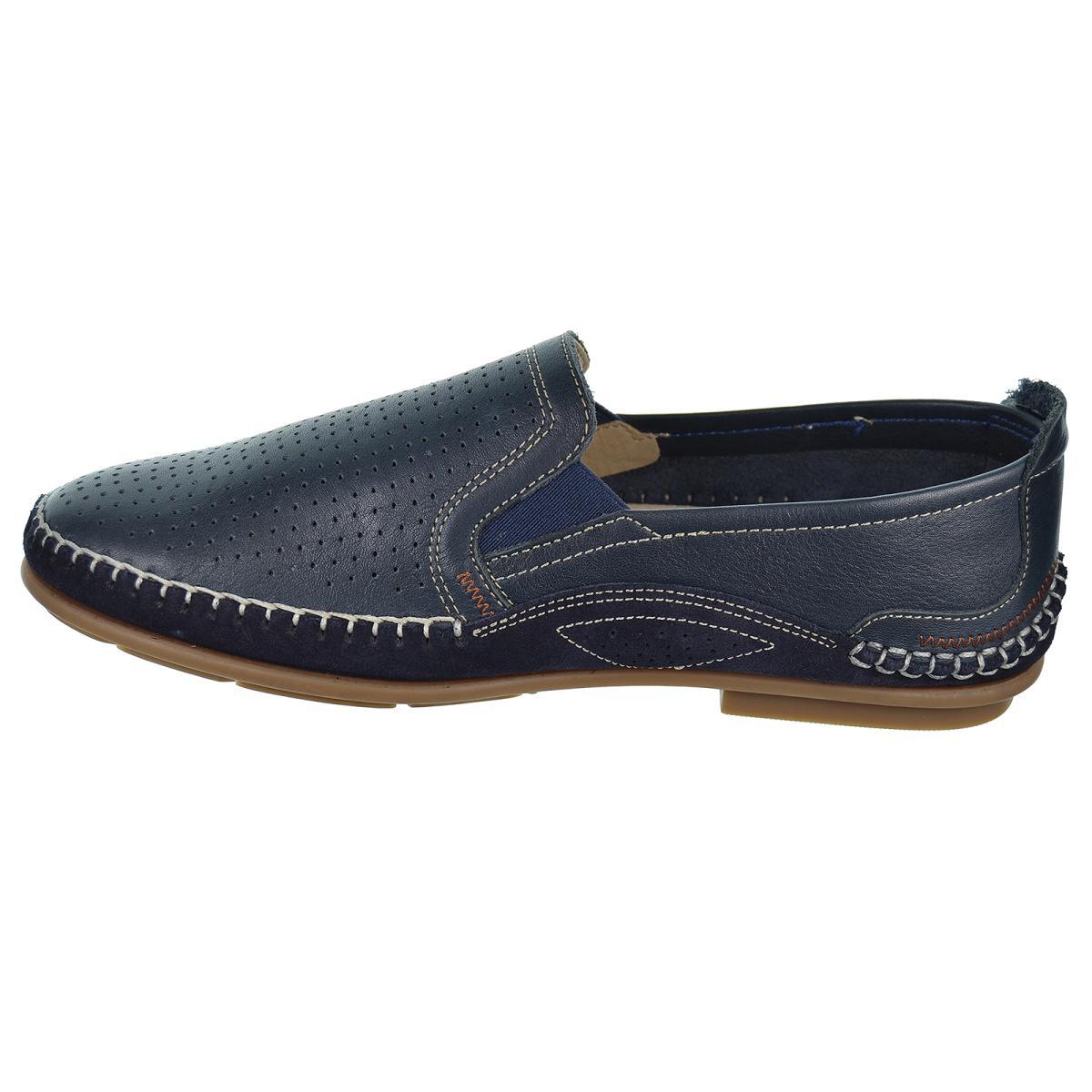 Baerchi 1701 Zapato estilo Mocasín Piel y Serraje Hombre