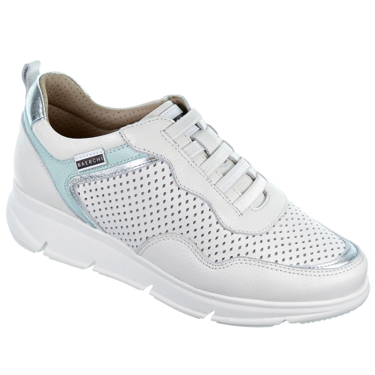 Baerchi 38600 Zapato Piel Ancho Especial en Cuña Mujer