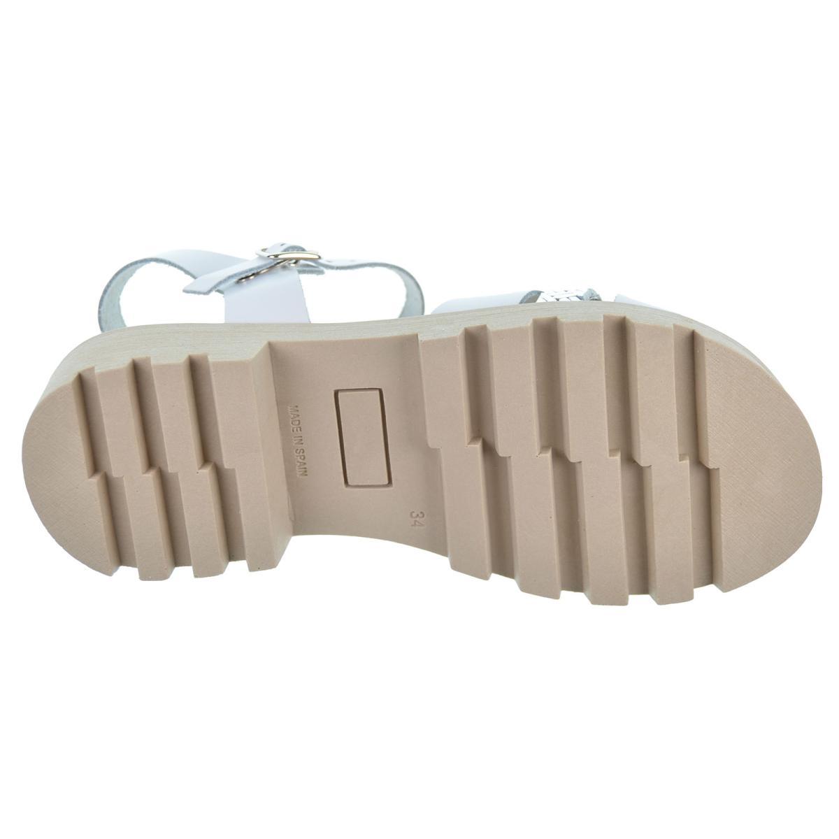 Crecendo 2571 Sandalia Piel Hebilla Antideslizante Niña