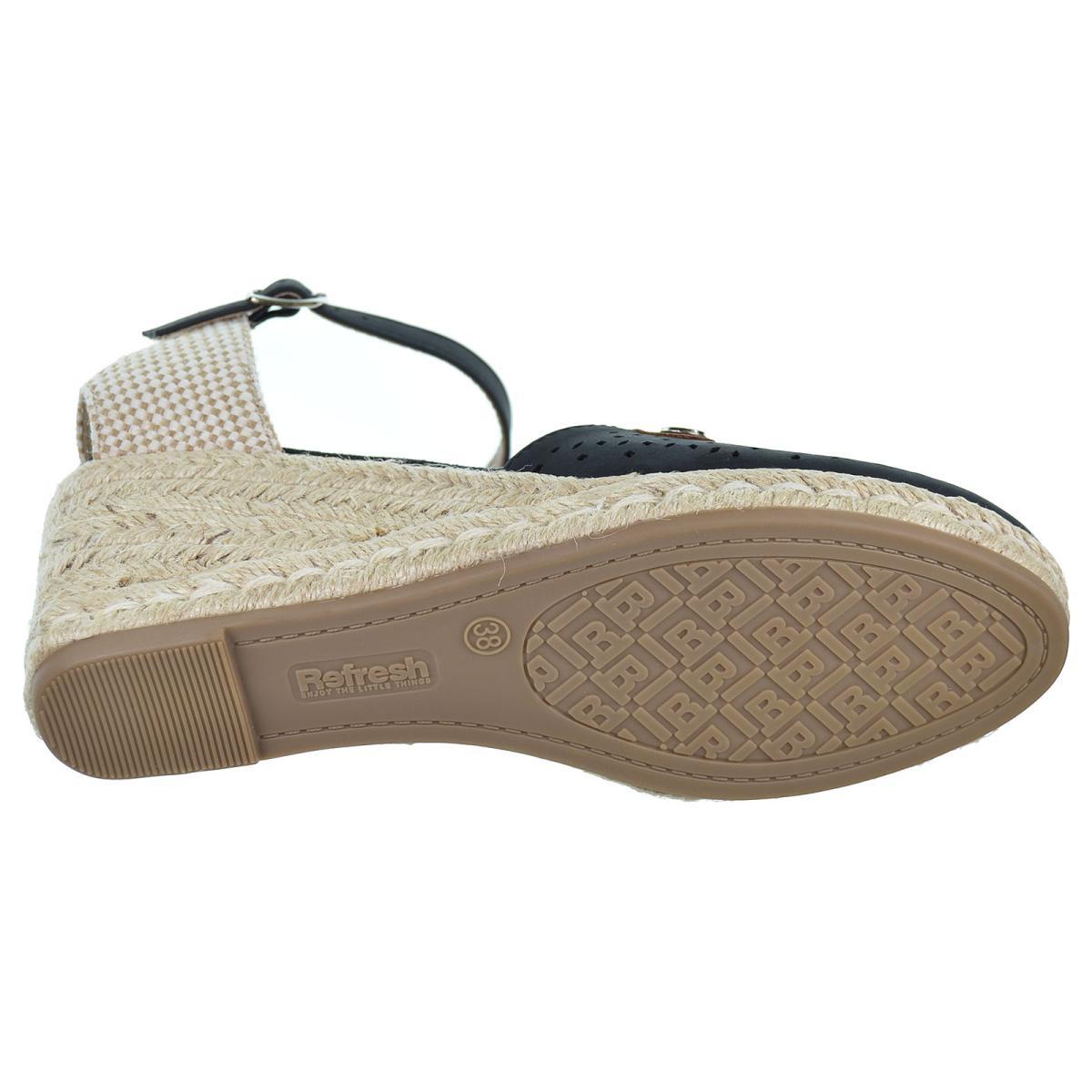 Refresh 171969 Alpargata Vegana y Cuña Antideslizante Mujer