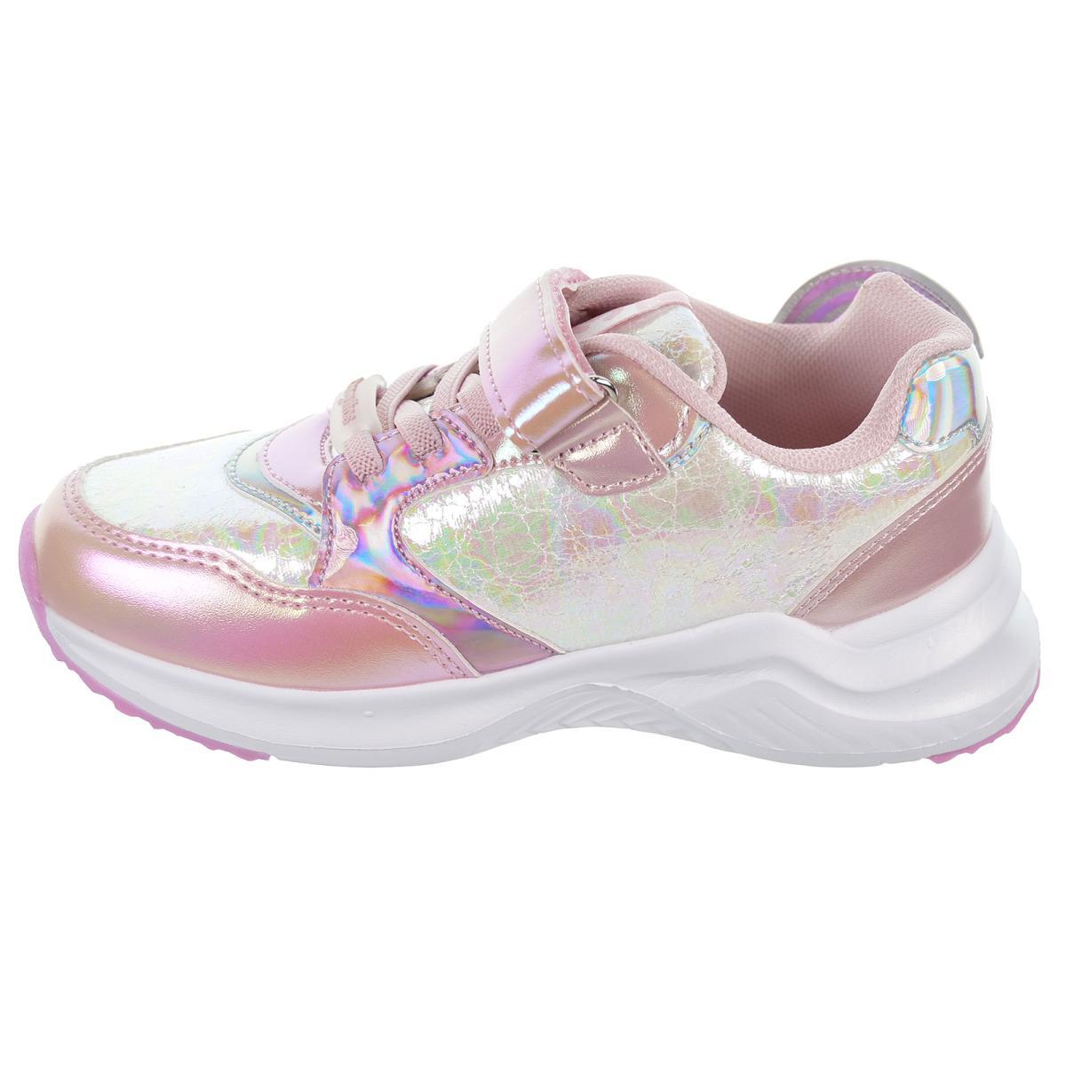 Conguitos 261017 Deportivo Luces Acolchado Velcro Cordones Niña