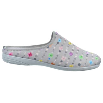 Biorelax 13011 Zapatilla Casa Textil Acolchada Mujer Antideslizante