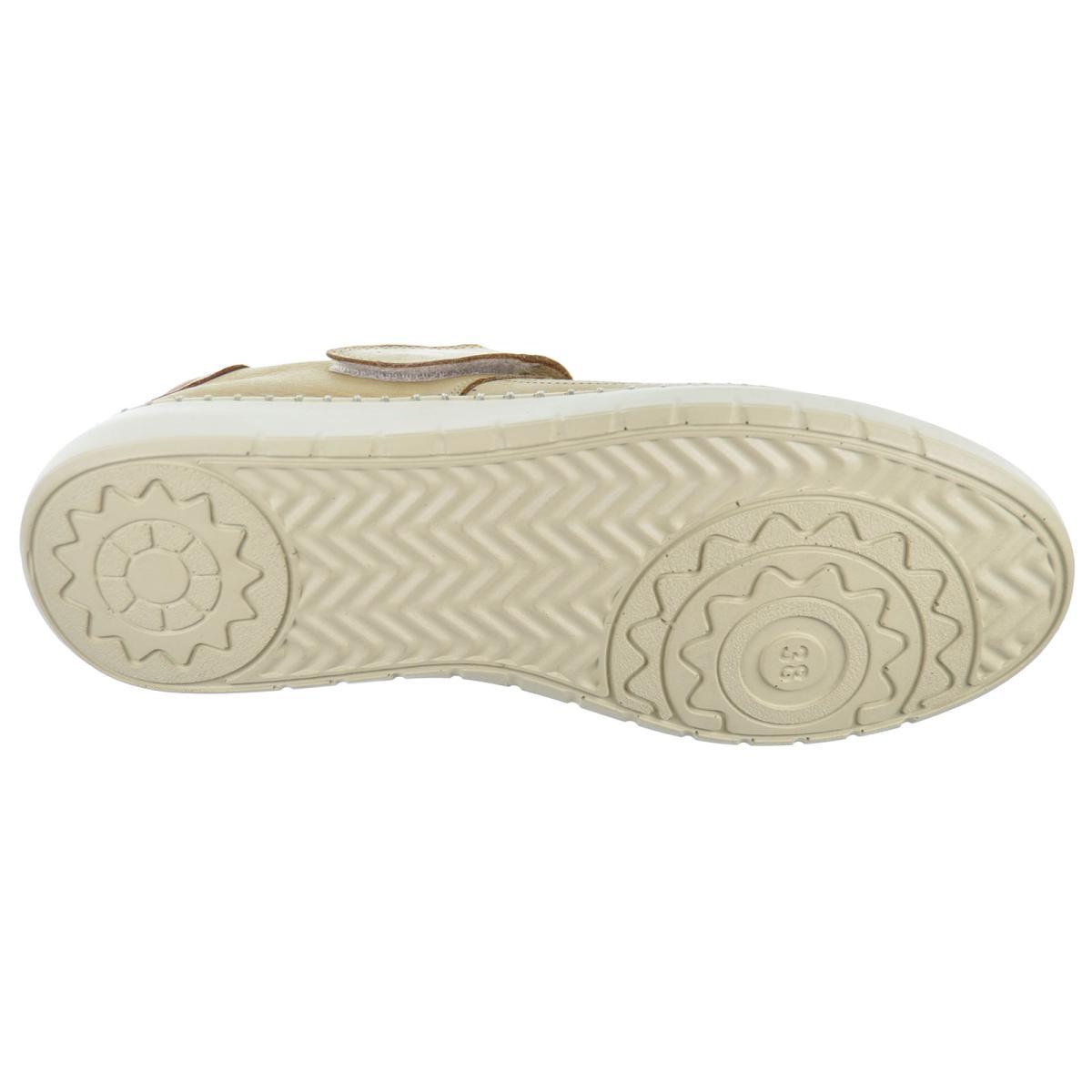 30S Treintas L1004 Zapato Piel Confort Velcro y plantilla extraíble Mujer