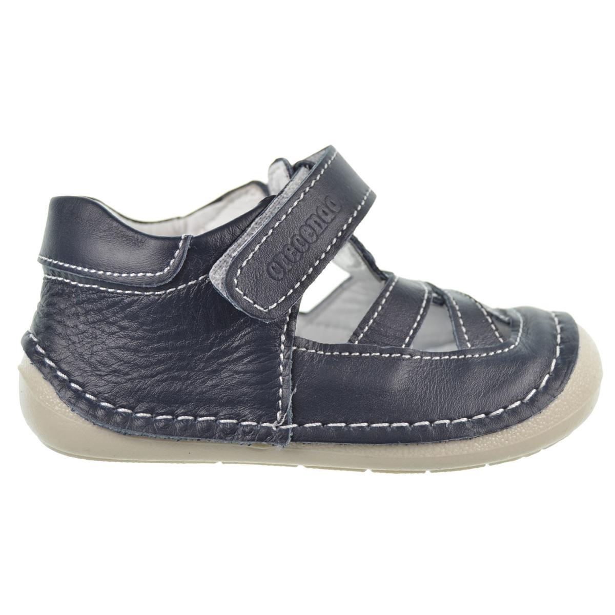Crecendo Soft-10 Zapato Piel Niño Sandalia Unisex Primeros Pasos