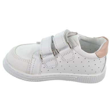 Crecendo Soft-13 Zapato Piel Velcro Primeros Pasos Unisex Antideslizante