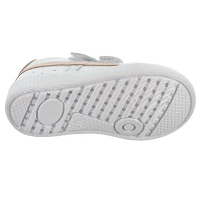 Crecendo Soft-13 Zapato Piel Velcro Primeros Pasos Unisex Antideslizante