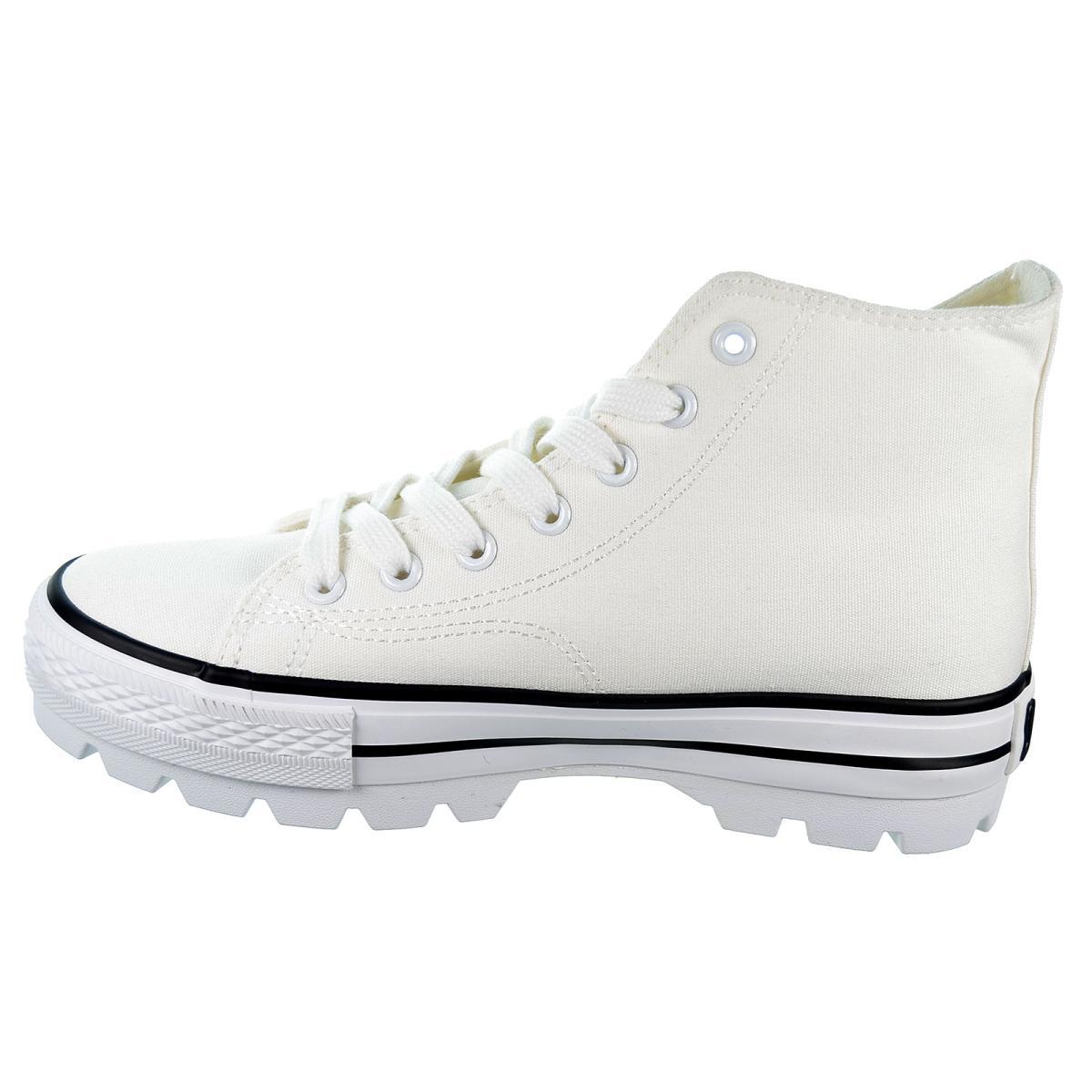 Lois 61361 Zapatilla Botín Lona Textil Acolchada Mujer cordones