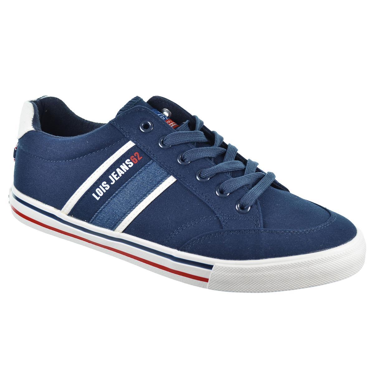 Lois 61278 Zapatilla Lona Textil Acolchada Cordones Hombre Lois 61278 Zapatilla Lona Textil Acolchada Cordones Hombre
