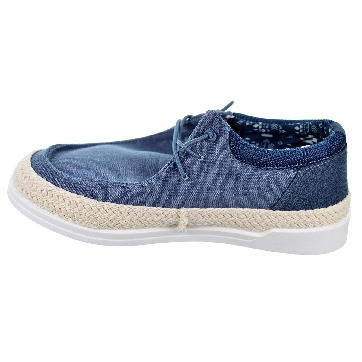 Lois 60181 Zapato Lona textil Acolchado Cordones Niño suela caucho