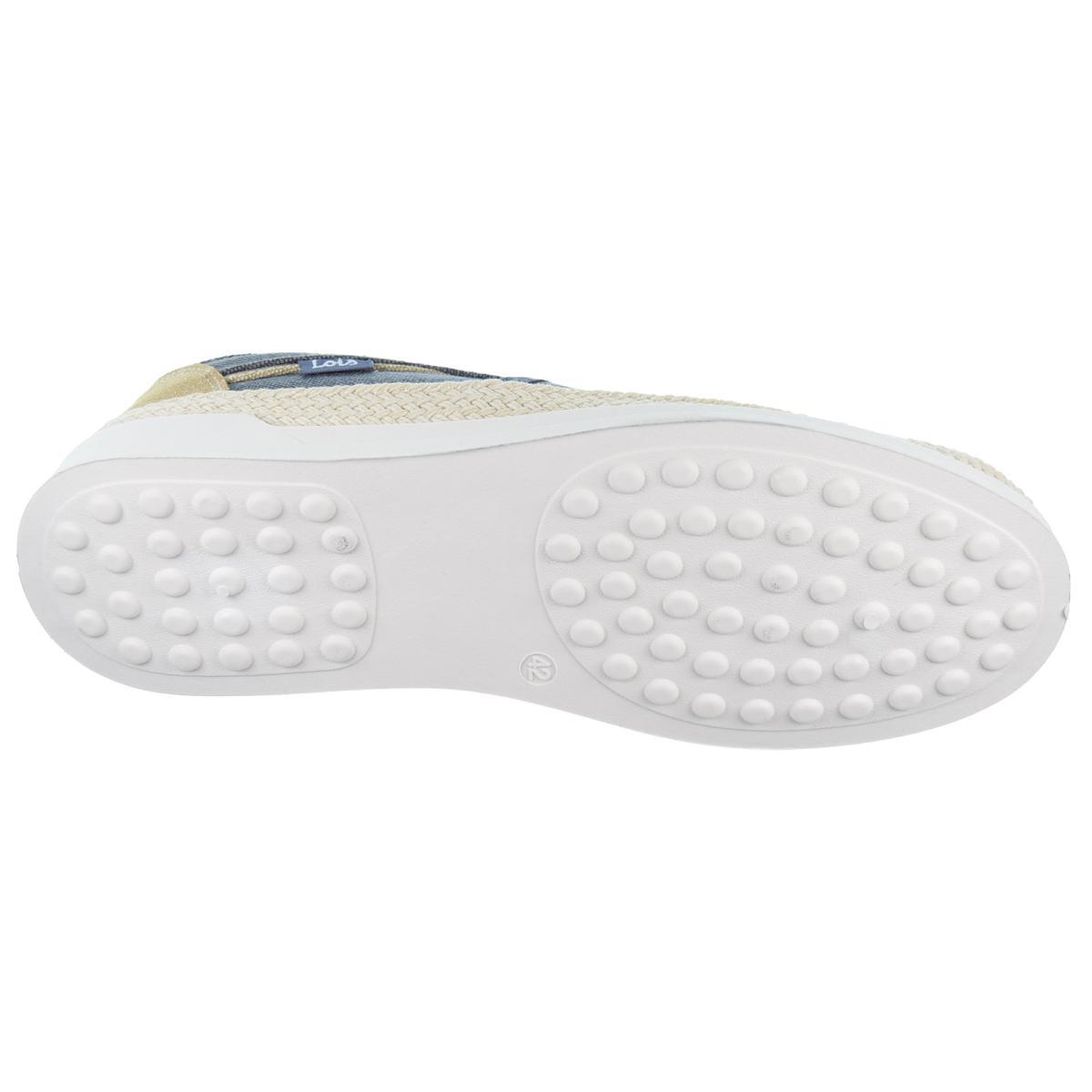 Lois 61336 Zapatilla Lona Textil Acolchada Suela caucho y yute Hombre
