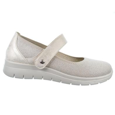 Amarpies 26332 Zapato Merceditas Confort Velcro Cuña Mujer