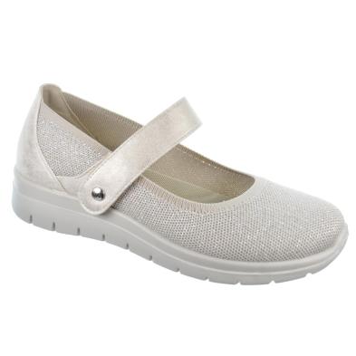 Amarpies 26332 Zapato Merceditas Confort Velcro Cuña Mujer