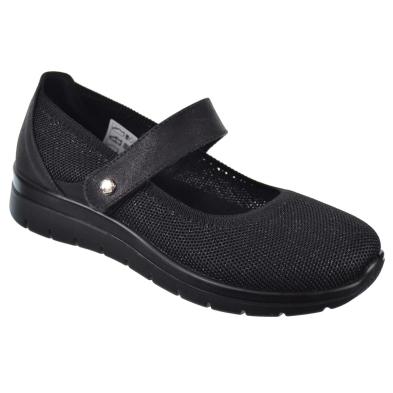 Amarpies 26332 Zapato Merceditas Confort Velcro Cuña Mujer