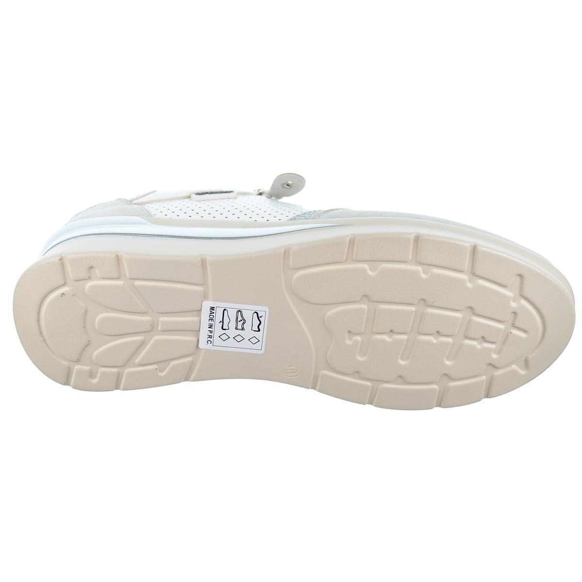 Amarpies 26309 Zapato Casual Confort Suela Cuña Mujer cordones y cremallera