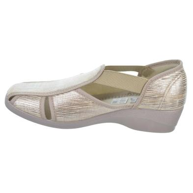 Biorelax Cosdam 2438 Zapatilla  Textil Mujer Pies Delicados con Cuña