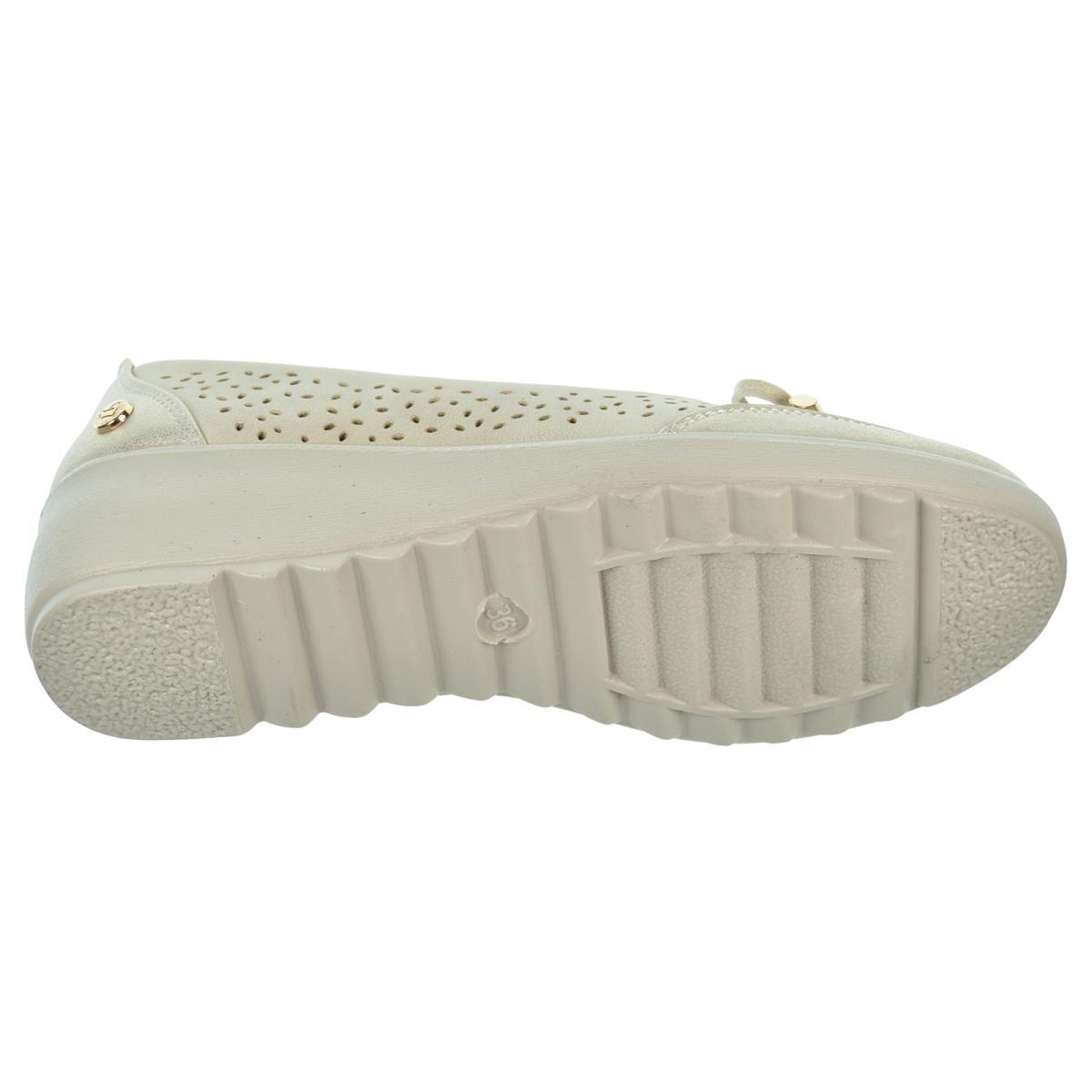 Amarpies 26433 Zapato Bailarina Confort Suela Cuña Mujer