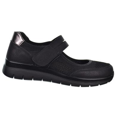 Amarpies 26333 Zapato Mercedita Confort Con velcro y Suela Cuña caucho Mujer