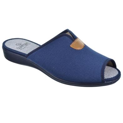 Cmconfort 10238 Zapatilla Casa Cuña Acolchada Textil Mujer