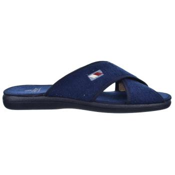 Cmconfort 20250 Zapatilla Casa Textil Acolchada Antideslizante Hombre 2