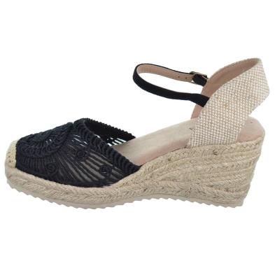 D´angela 26053 Alpargata Acolchada Cuña 8 cm Mujer