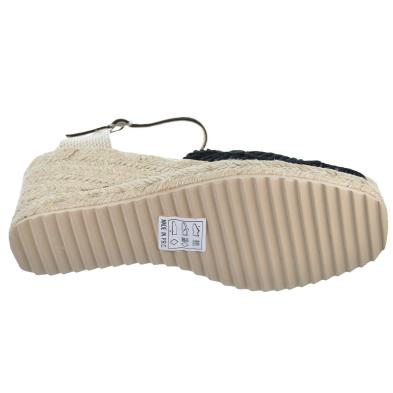 D´angela 26053 Alpargata Acolchada Cuña 8 cm Mujer