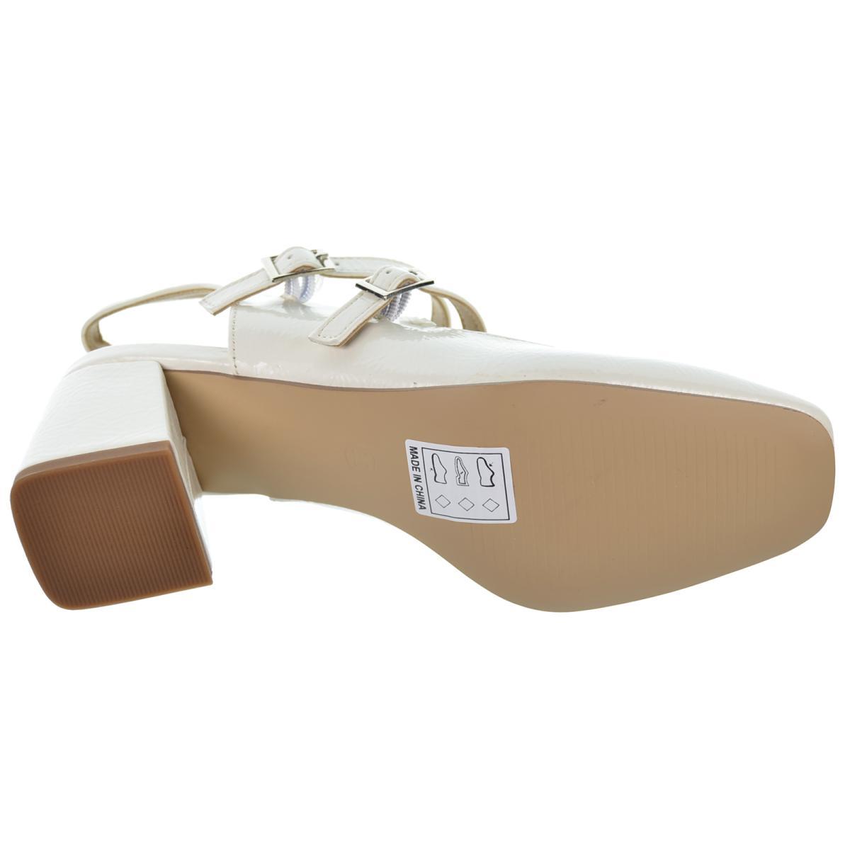 D´angela 26131 Zapato Charol Tacón Ancho Antideslizante Mujer