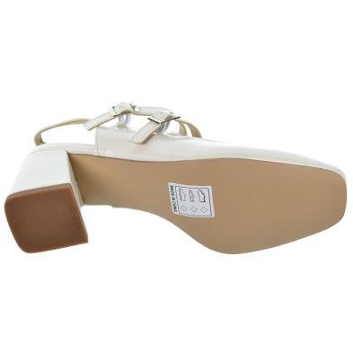 D´angela 26131 Zapato Charol Tacón Ancho Antideslizante Mujer