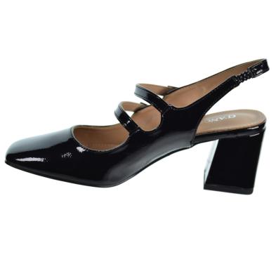 D´angela 26131 Zapato Charol Tacón Ancho Antideslizante Mujer