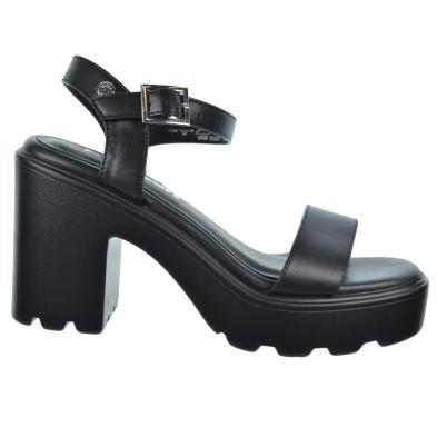 Refresh 171592 Sandalia Vegana Tacón Ancho Plataforma Mujer