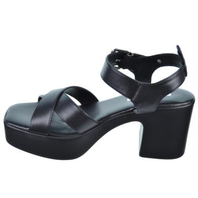 Refresh 171863 Sandalia Vegana Tacón Ancho Plataforma Mujer