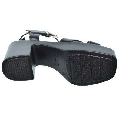 Refresh 171863 Sandalia Vegana Tacón Ancho Plataforma Mujer