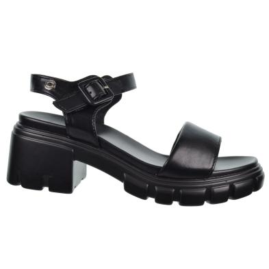 Refresh 171510  Sandalia Vegana Tacón Ancho Plataforma Mujer