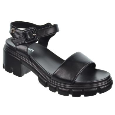 Refresh 171510  Sandalia Vegana Tacón Ancho Plataforma Mujer