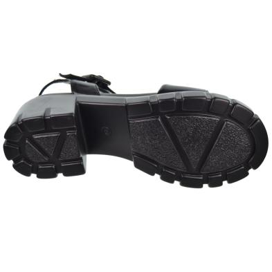 Refresh 171510  Sandalia Vegana Tacón Ancho Plataforma Mujer