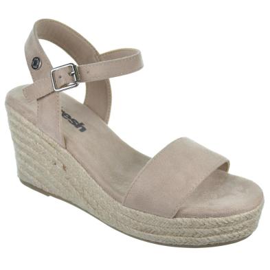 Refresh 171965 Sandalia Vegana Plataforma Cuña Antideslizante Mujer