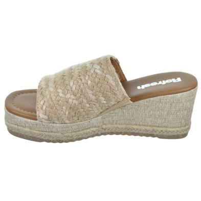 Refresh 171753 Sandalia Vegana Plataforma Antideslizante Mujer