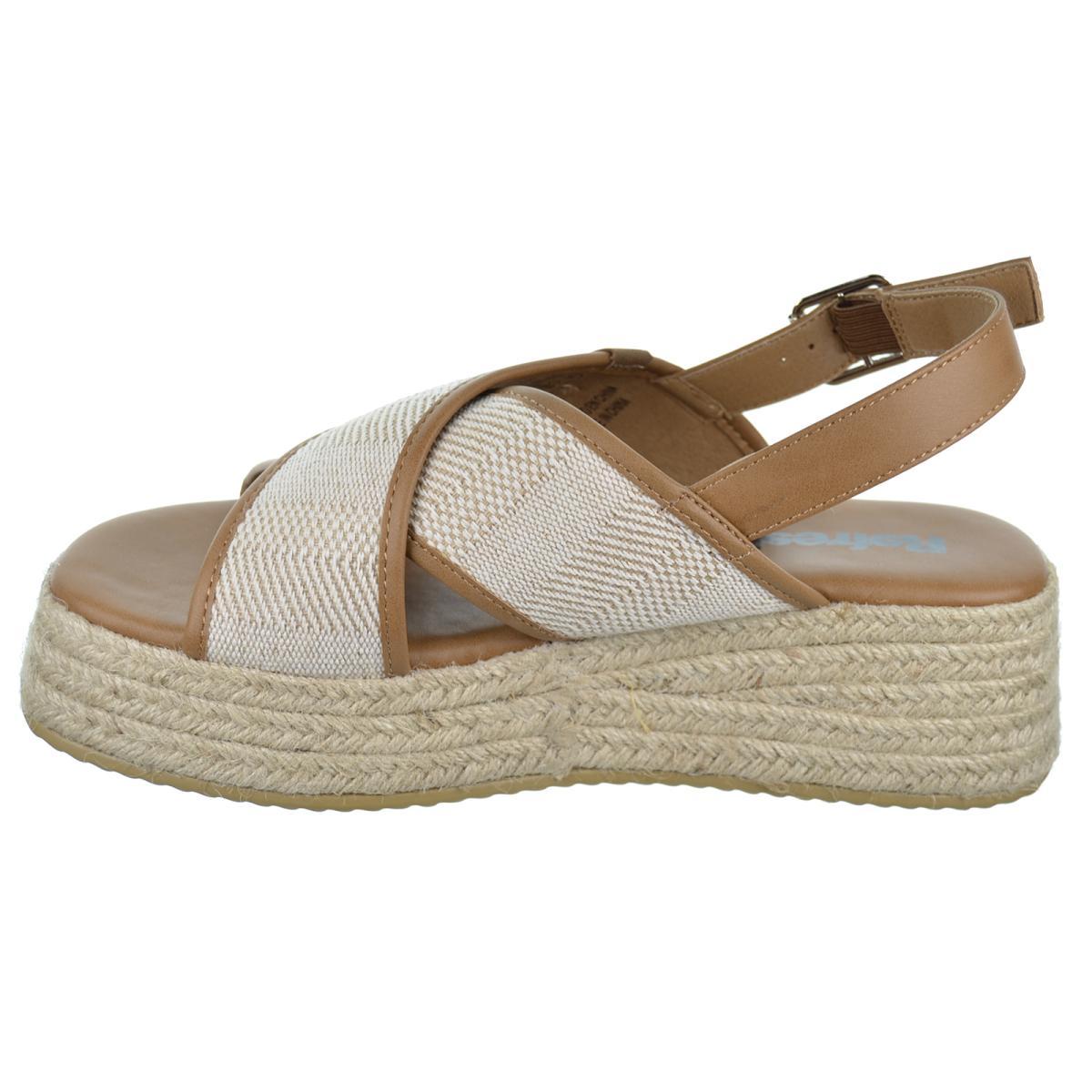 Refresh 171756 Sandalia Textil Vegana Cuña Plataforma Mujer