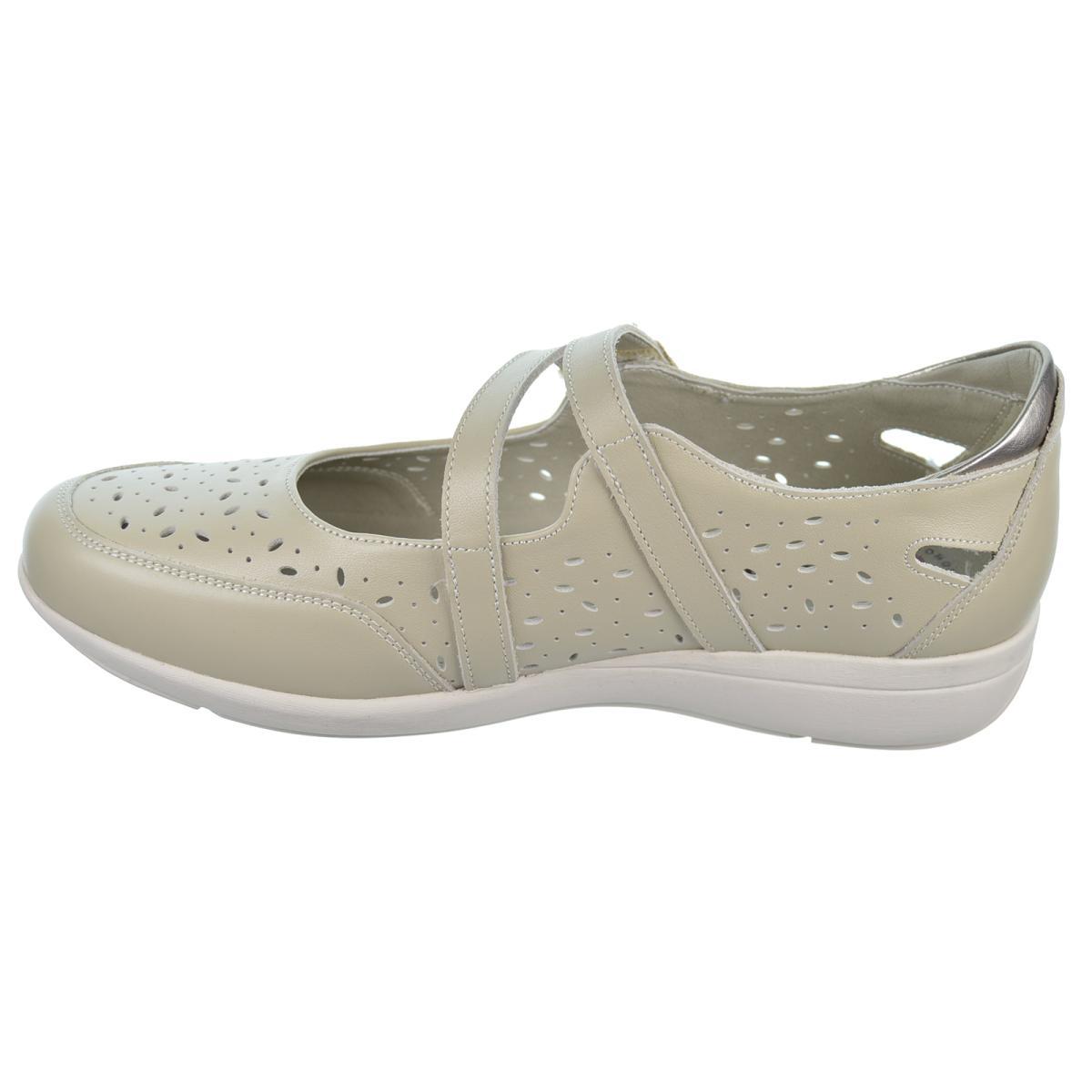 30s Treintas 4108 Zapato Acolchado en Piel con Velcro Mujer 30s Treintas 4108 Zapato Acolchado en Piel con Velcro Mujer