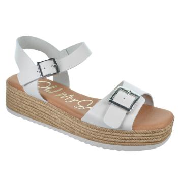 Oh My Sandals 5441 Sandalia Piel Cuña Plataforma Mujer 2